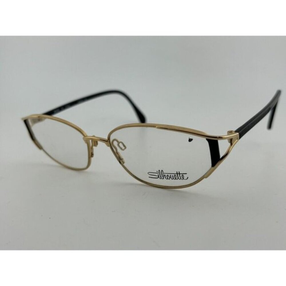 VINTAGE - Silhouette M 6303 /20 V 6050 54-16-135 Black Glasses Frames